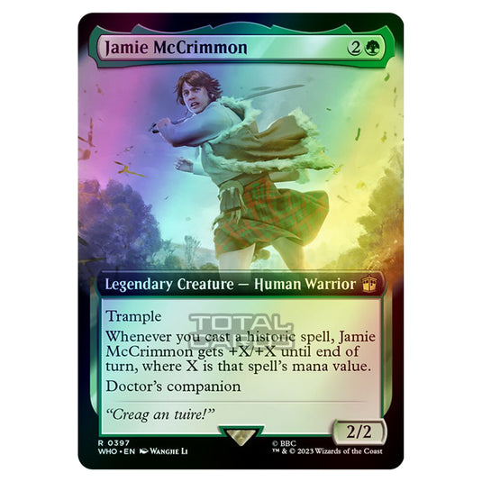 Magic The Gathering - Universes Beyond - Doctor Who - Jamie McCrimmon (Extended Art) - 0397 (Foil)