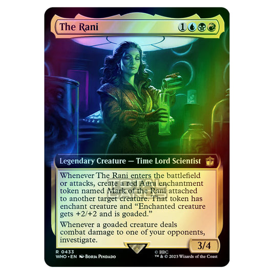 Magic The Gathering - Universes Beyond - Doctor Who - The Rani (Extended Art) - 0433 (Foil)