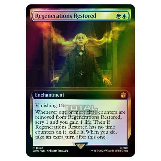 Magic The Gathering - Universes Beyond - Doctor Who - Regenerations Restored (Extended Art) - 0435 (Foil)