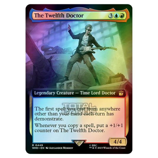 Magic The Gathering - Universes Beyond - Doctor Who - The Twelfth Doctor (Extended Art) - 0449 (Foil)