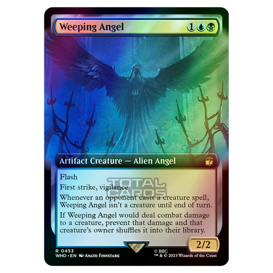 Magic The Gathering - Universes Beyond - Doctor Who - Weeping Angel (Extended Art) - 0453 (Foil)