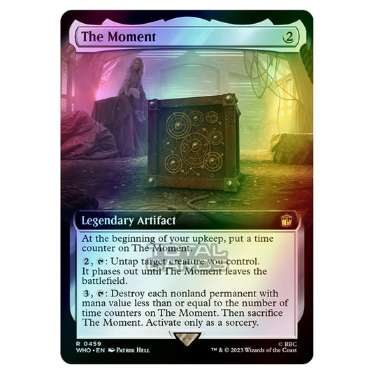 Magic The Gathering - Universes Beyond - Doctor Who - The Moment (Extended Art) - 0459 (Foil)