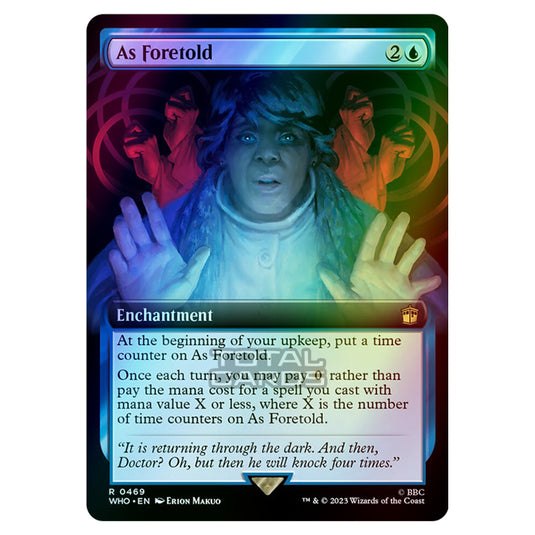 Magic The Gathering - Universes Beyond - Doctor Who - As Foretold (Extended Art) - 0469 (Foil)