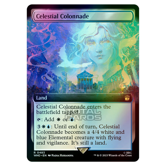 Magic The Gathering - Universes Beyond - Doctor Who - Celestial Colonnade (Extended Art) - 0483 (Foil)