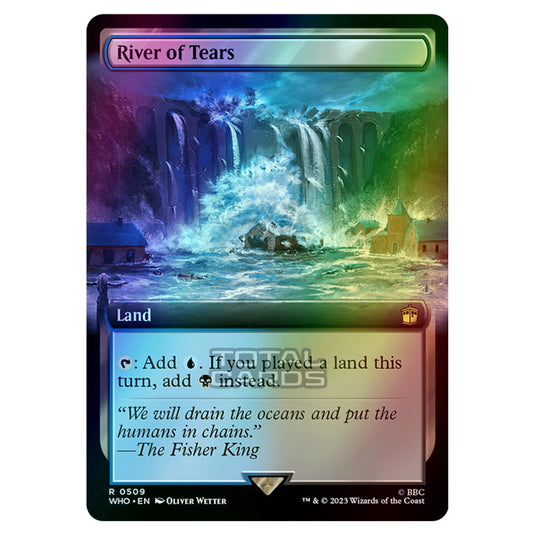 Magic The Gathering - Universes Beyond - Doctor Who - River of Tears (Extended Art) - 0509 (Foil)
