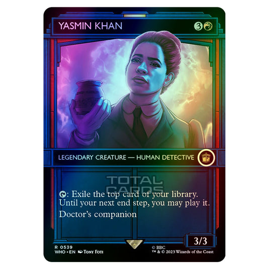 Magic The Gathering - Universes Beyond - Doctor Who - Yasmin Khan (TARDIS Showcase) - 0539 (Foil)