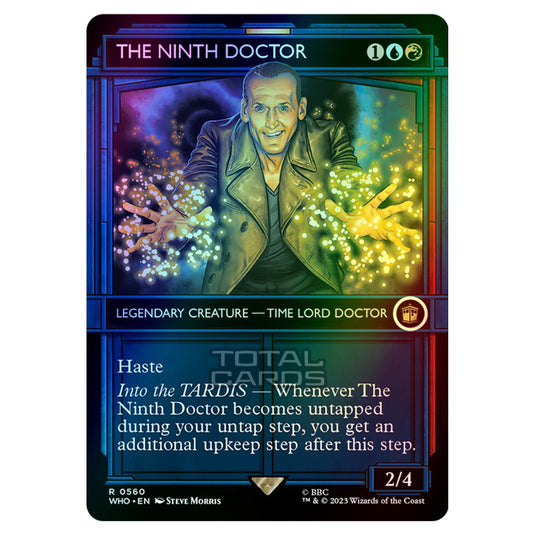 Magic The Gathering - Universes Beyond - Doctor Who - The Ninth Doctor (TARDIS Showcase) - 0560 (Foil)