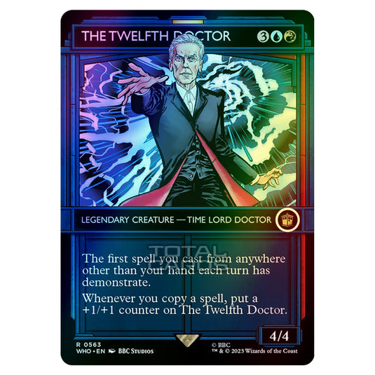 Magic The Gathering - Universes Beyond - Doctor Who - The Twelfth Doctor (TARDIS Showcase) - 0563 (Foil)