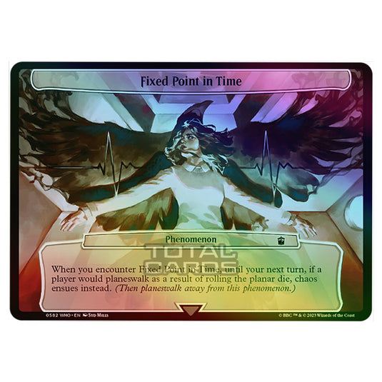 Magic The Gathering - Universes Beyond - Doctor Who - Fixed Point in Time (Planar Card) - 0582 (Foil)