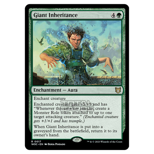 Magic The Gathering - Wilds of Eldraine - Commander - Giant Inheritance - 0017