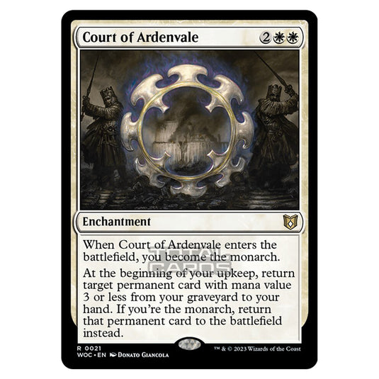 Magic The Gathering - Wilds of Eldraine - Commander - Court of Ardenvale - 0021