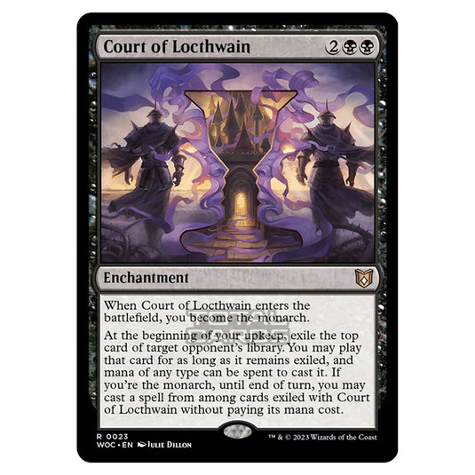 Magic The Gathering - Wilds of Eldraine - Commander - Court of Locthwain - 0023