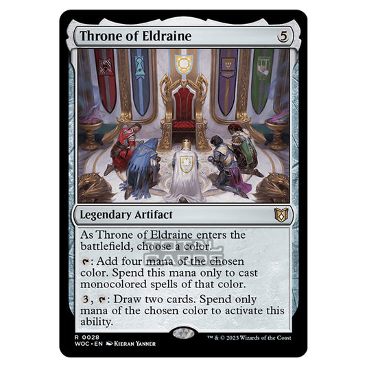 Magic The Gathering - Wilds of Eldraine - Commander - Throne of Eldraine - 0028