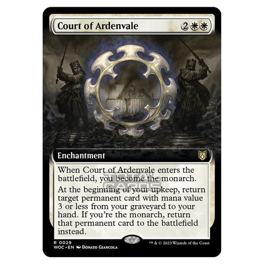 Magic The Gathering - Wilds of Eldraine - Commander - Court of Ardenvale (Extended Art) - 0029