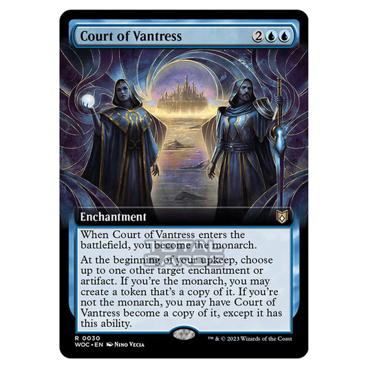 Magic The Gathering - Wilds of Eldraine - Commander - Court of Vantress (Extended Art) - 0030