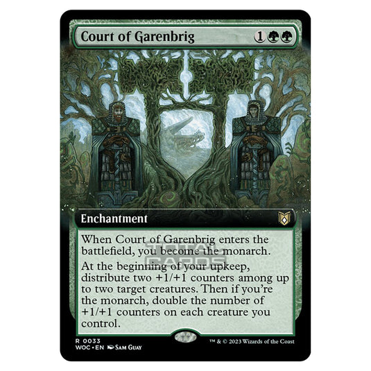 Magic The Gathering - Wilds of Eldraine - Commander - Court of Garenbrig (Extended Art) - 0033