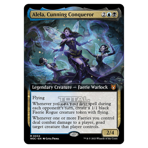Magic The Gathering Shards Of Alara Alela, Cunning Conqueror FOIL Card   Near Mint, From Wilds Of Eldraine Commander Set (English, 2023) Magic The  Gathering Outlaws