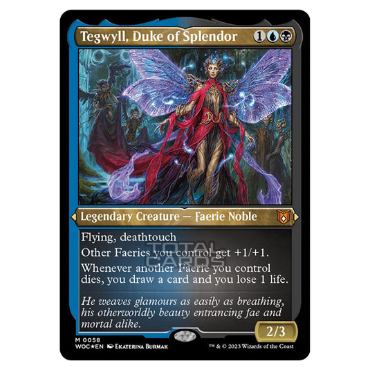 Magic The Gathering - Wilds of Eldraine - Commander - Tegwyll, Duke of Splendor - 0058