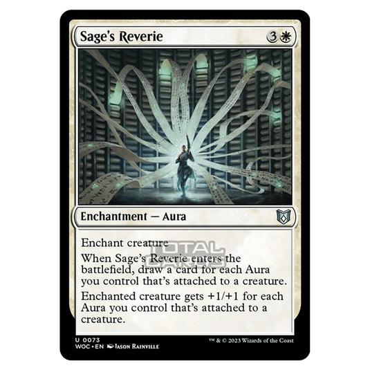 Magic The Gathering - Wilds of Eldraine - Commander - Sage's Reverie - 0073