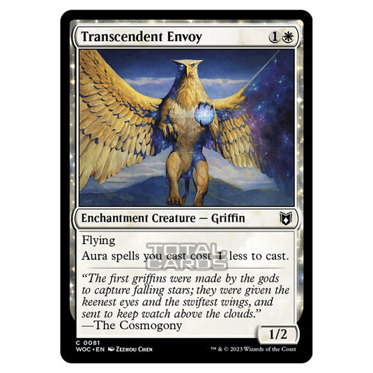 Magic The Gathering - Wilds of Eldraine - Commander - Transcendent Envoy - 0081