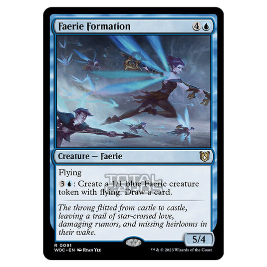 Magic The Gathering - Wilds of Eldraine - Commander - Faerie Formation - 0091