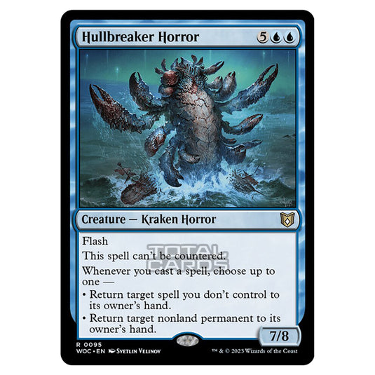 Magic The Gathering - Wilds of Eldraine - Commander - Hullbreaker Horror - 0095