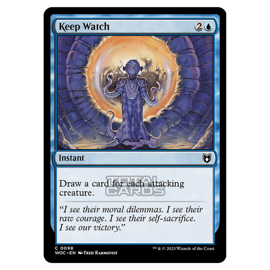 Magic The Gathering - Wilds of Eldraine - Commander - Keep Watch - 0098