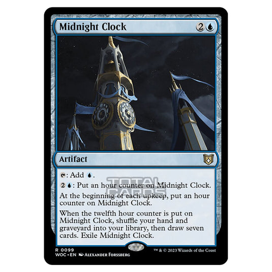 Magic The Gathering - Wilds of Eldraine - Commander - Midnight Clock - 0099