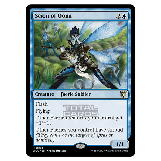 Magic The Gathering - Wilds of Eldraine - Commander - Scion of Oona - 0109