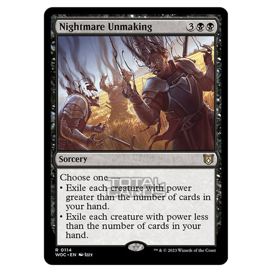 Magic The Gathering - Wilds of Eldraine - Commander - Nightmare Unmaking - 0114