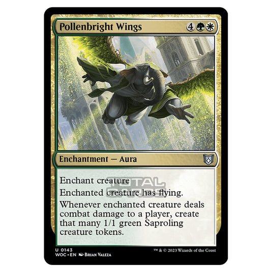 Magic The Gathering - Wilds of Eldraine - Commander - Pollenbright Wings - 0143