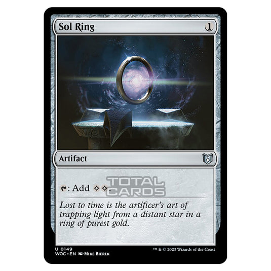 Magic The Gathering - Wilds of Eldraine - Commander - Sol Ring - 0149