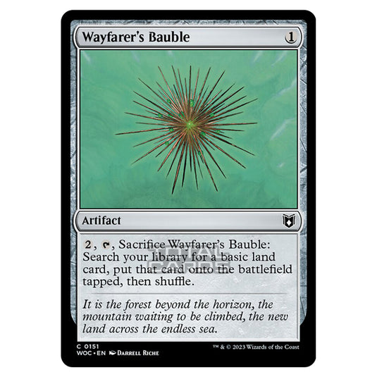 Magic The Gathering - Wilds of Eldraine - Commander - Wayfarer's Bauble - 0151