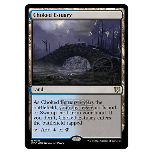 Magic The Gathering - Wilds of Eldraine - Commander - Choked Estuary - 0155