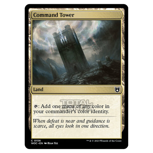 Magic The Gathering - Wilds of Eldraine - Commander - Command Tower - 0156