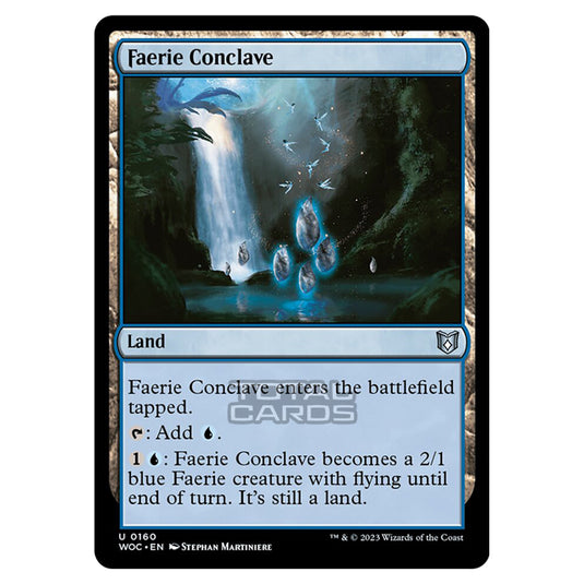 Magic The Gathering - Wilds of Eldraine - Commander - Faerie Conclave - 0160