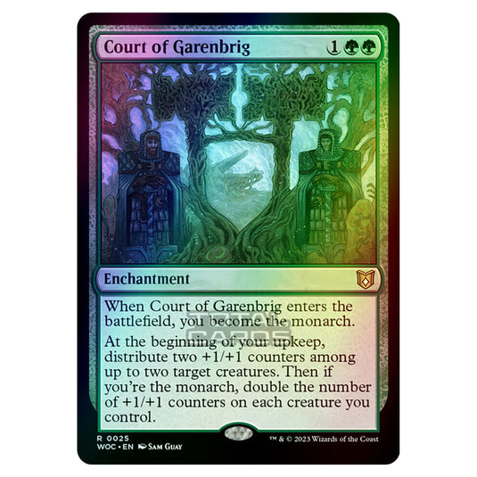 Magic The Gathering - Wilds of Eldraine - Commander - Court of Garenbrig - 0025 (Foil)