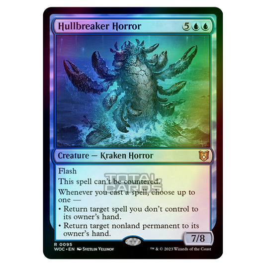 Magic The Gathering - Wilds of Eldraine - Commander - Hullbreaker Horror - 0095 (Foil)