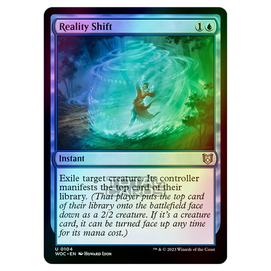 Magic The Gathering - Wilds of Eldraine - Commander - Reality Shift - 0104 (Foil)