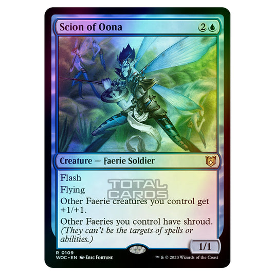 Magic The Gathering - Wilds of Eldraine - Commander - Scion of Oona - 0109 (Foil)