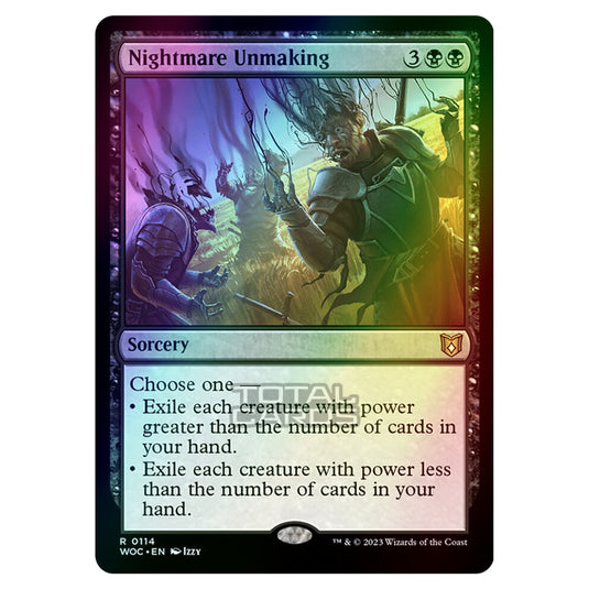 Magic The Gathering - Wilds of Eldraine - Commander - Nightmare Unmaking - 0114 (Foil)