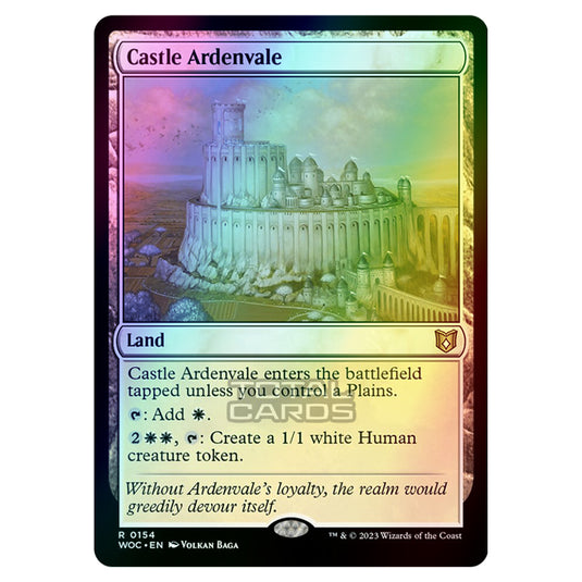 Magic The Gathering - Wilds of Eldraine - Commander - Castle Ardenvale - 0154 (Foil)