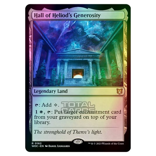 Magic The Gathering - Wilds of Eldraine - Commander - Hall of Heliod's Generosity - 0162 (Foil)