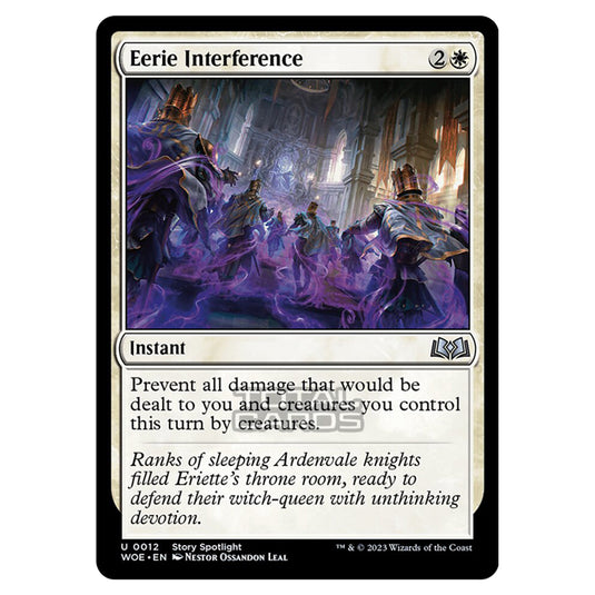 Magic The Gathering - Wilds of Eldraine - Eerie Interference - 012 Magic The Gathering - Wilds of Eldraine - Eerie Interference - 012