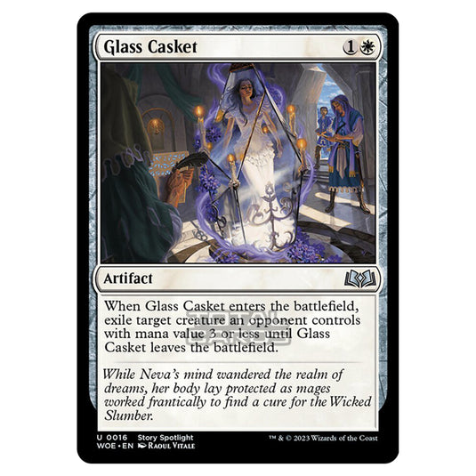 Magic The Gathering - Wilds of Eldraine - Glass Casket - 016