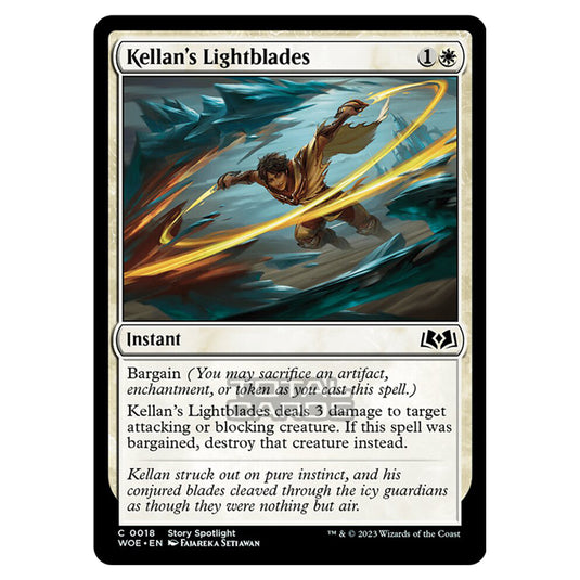 Magic The Gathering - Wilds of Eldraine - Kellan's Lightblades - 018