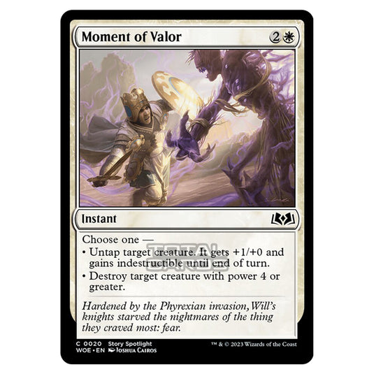 Magic The Gathering - Wilds of Eldraine - Moment of Valor - 020