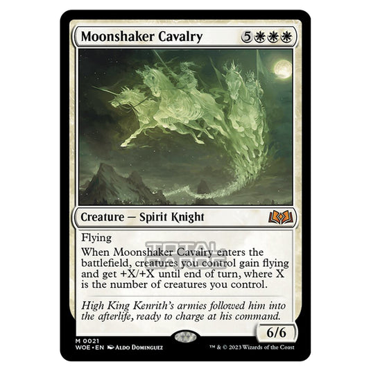 Magic The Gathering - Wilds of Eldraine - Moonshaker Cavalry - 021