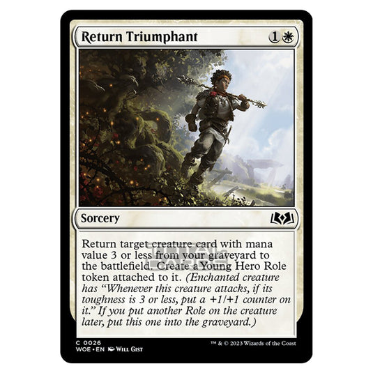 Magic The Gathering - Wilds of Eldraine - Return Triumphant - 026