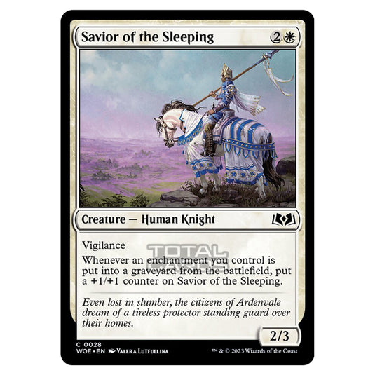 Magic The Gathering - Wilds of Eldraine - Savior of the Sleeping - 028